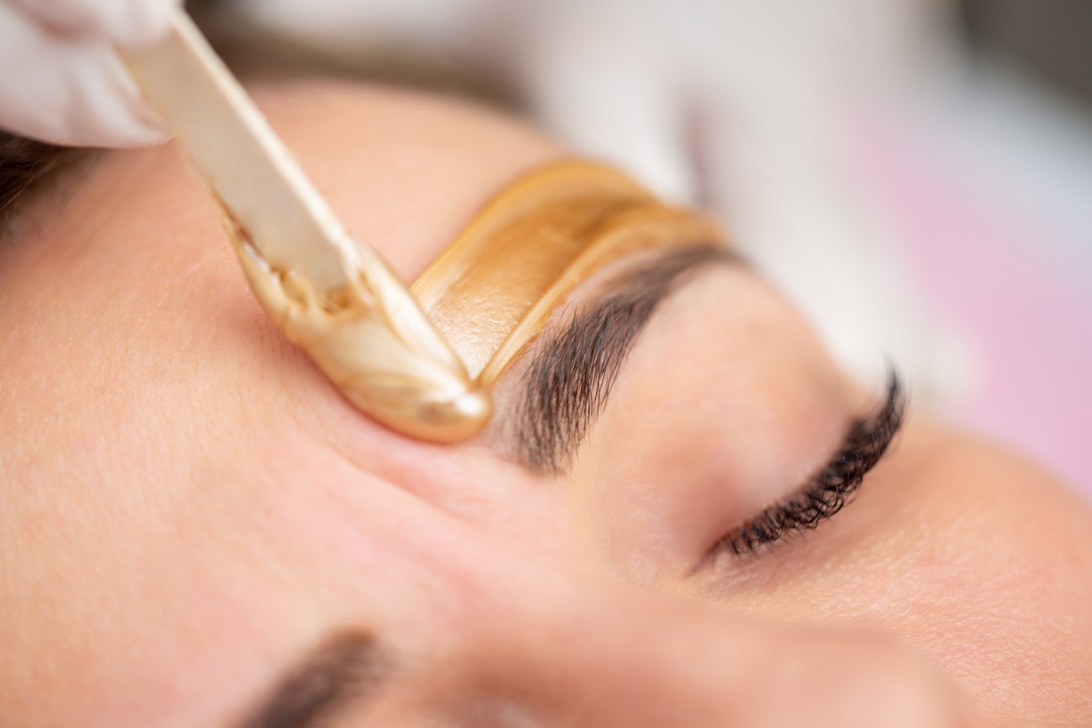 Waxing treatment supplies prepared for service